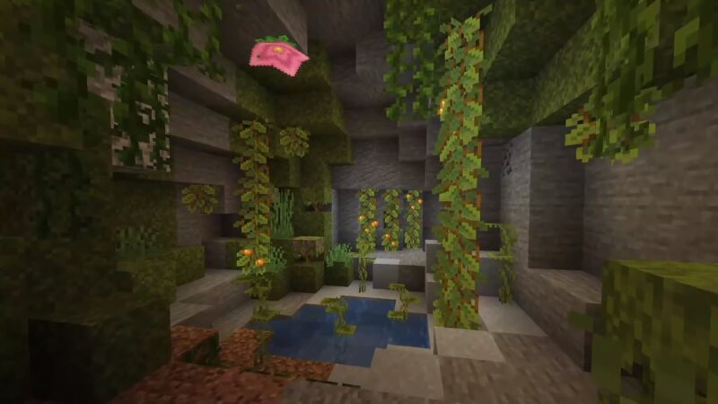 Görsel 4: Yeni Snapshotla Minecraft'a Mağara Sarmaşıkları, Parıldayan Meyveler Eklendi - Oyun Haberleri - Oyun Dijital