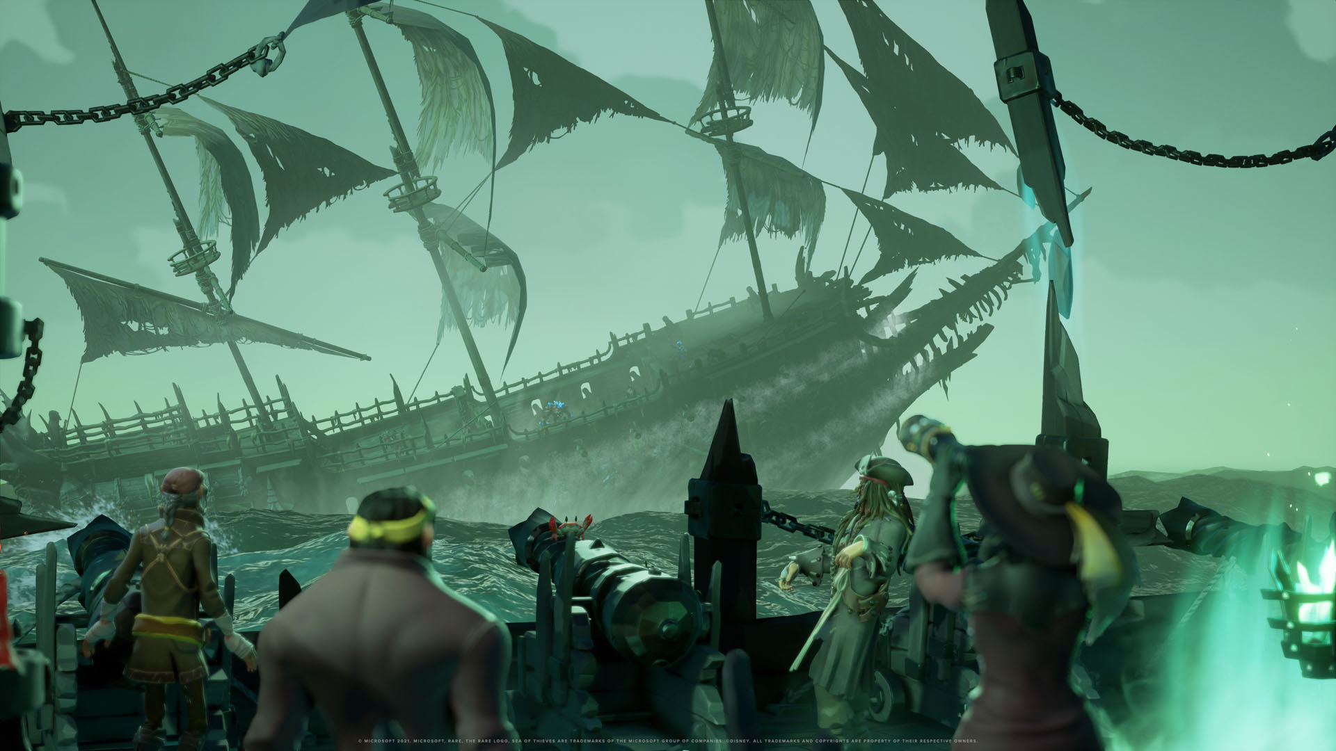 Sea of Thieves: A Pirate's Of Life Showcase İçerisinden Sinematik Görüntü
