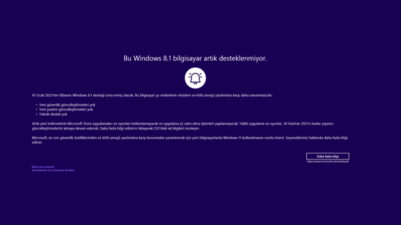 Görsel 4: Windows 7 ve Windows 8.1 Kullanıcıları Dikkat - Rehber - Oyun Dijital